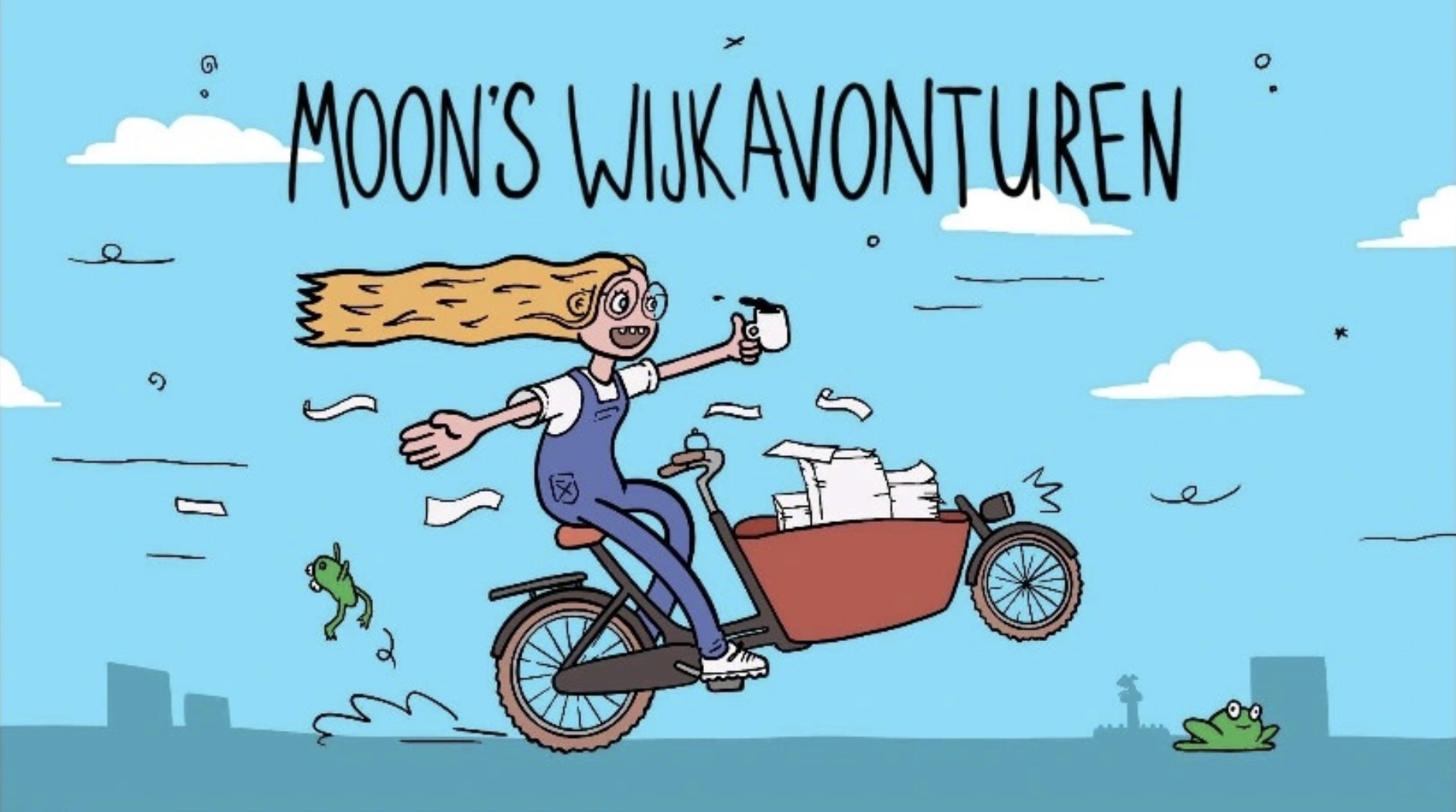 Een illustratie van Moon's Wijkavonturen